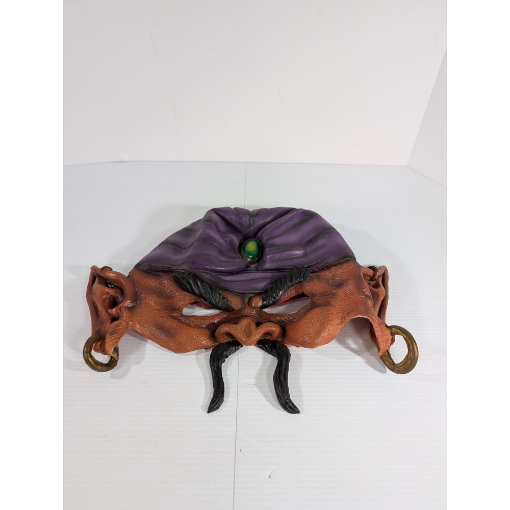 Vintage Genie Rubber Mask DISGUISE 2003 Halloween Mask Vinyl Costume Rare Aladin - Picture 8 of 11